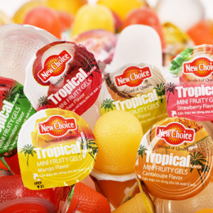 New Choice mini fruity gels Tropical flavor - 500g