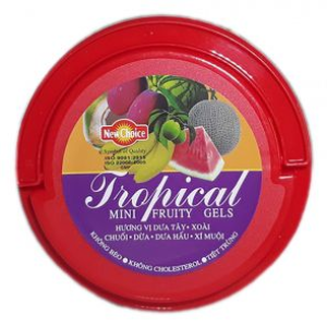 New Choice Tropical Fruit-Flavored Jelly Cup 1000g