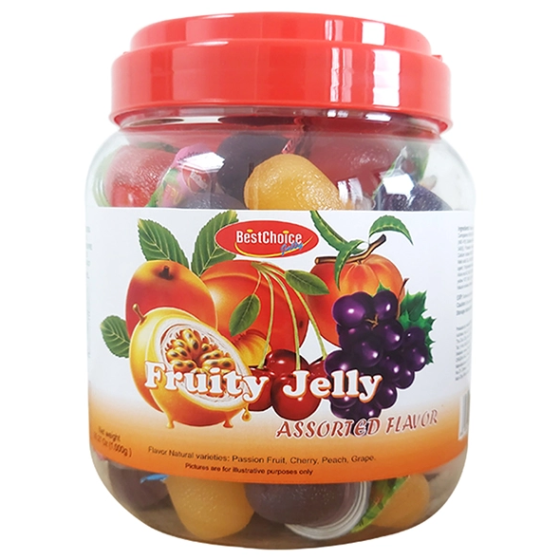 Best Choice Fruity Jelly Assorted Flavor - Jar 1kg