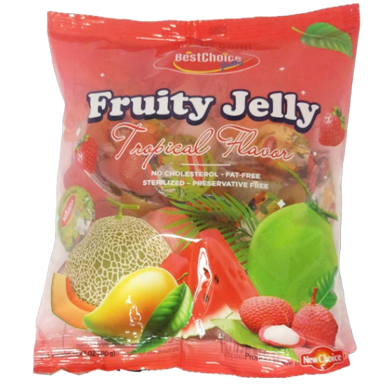 Best Choice Fruity Jelly Tropical Flavor - Bag 410g