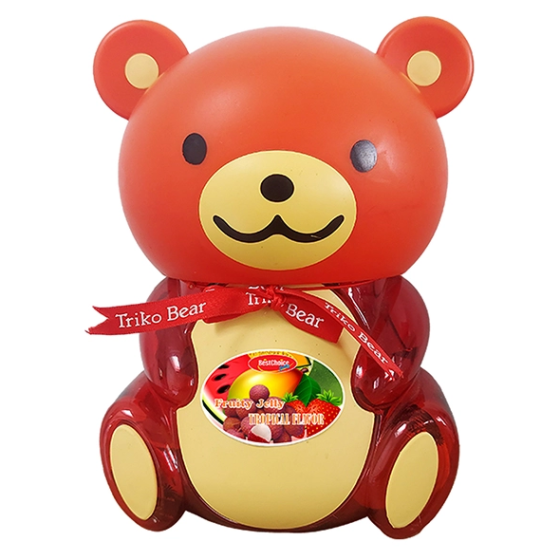 Best Choice Fruity Jelly Tropical Flavor - Bear Jar 1kg