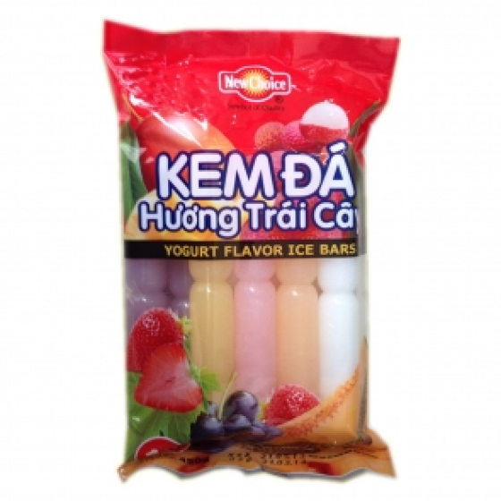 NEW CHOICE YOGURT FLAVOR ICE - BAG 450G-464