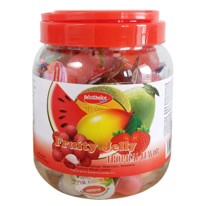 Best Choice Fruity Jelly Tropical Flavor - Jar 1kg